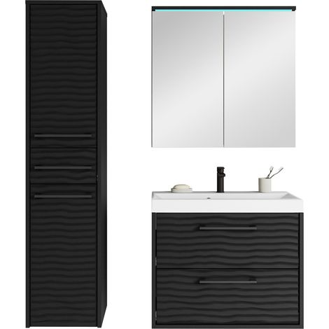 Conjunto de mueble de baño Sarasota 173, Grafito
