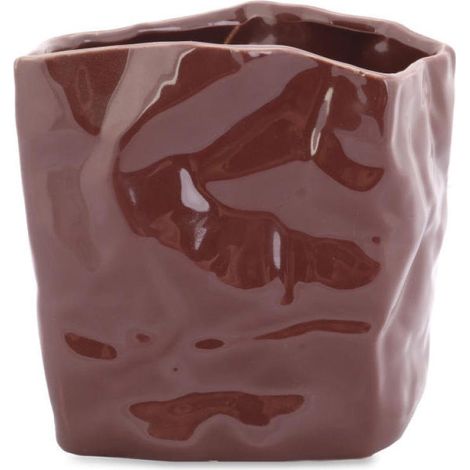 Vaso multifunzionale marrone con piedini antiscivolo (1/2)