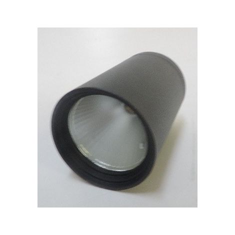 Plafonnier saillie LED 4W anthracite Ø 60mm H95mm 3000K 181lm alim 24V DC (non incl) dimmable 1-10V étanche IP67 BEGA 6500