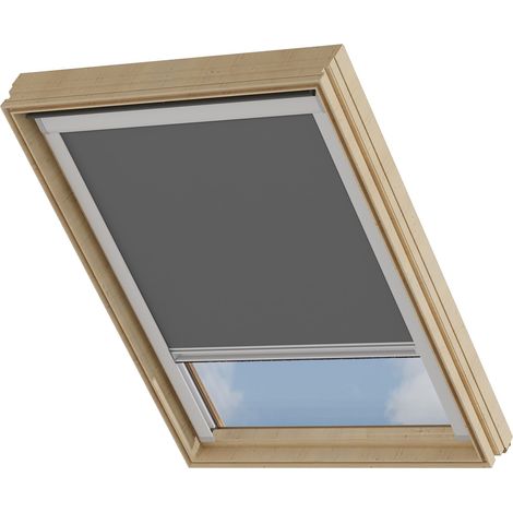 Cocoon® Tenda per finestra da tetto - Oscurante - Grigio scuro - Compatibile con Velux: CK02 (1/5)