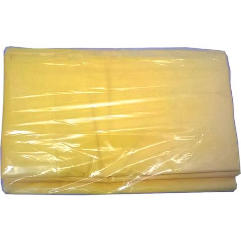 Sacco giallo lavanderia - cm.60+28x115 gr.150