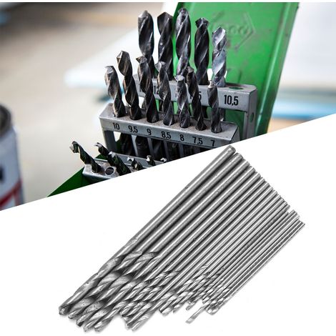 20-teiliges Mini-Mikro-HSS-Spiralbohrer-Set (0,3 mm–1,6 mm) im Koffer für Holz und Kunststoff (1/5)