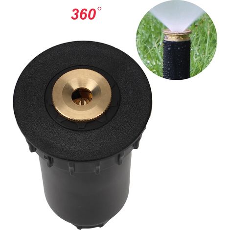 Arroseur automatique escamotable (C) 90/180/360° - Outil d'arrosage pour jardin - Buse d'arrosage pour pelouse (1/5)