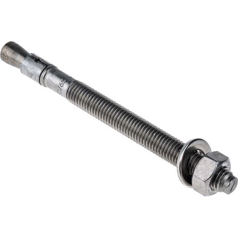 Kit de fixations RS PRO, en Acier Inoxydable M12, 12mm x 145mm ( Prix pour Paquet de 5 ) (1/3)
