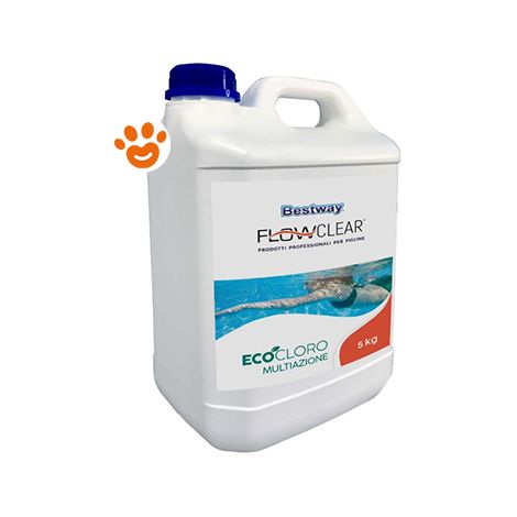 ECO-CLORO 10 AZIONI 5KG BESTWAY