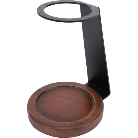 Support de goutteur de café en bois et aluminium, support de filtre, brassage goutte à goutte Pour la maison, le café et le bureau (1/5)