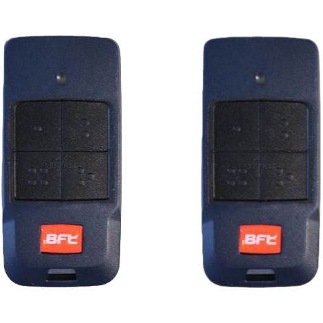 Set mit 2 BFT MITTO COOL C4 BLUE Fernbedienungen