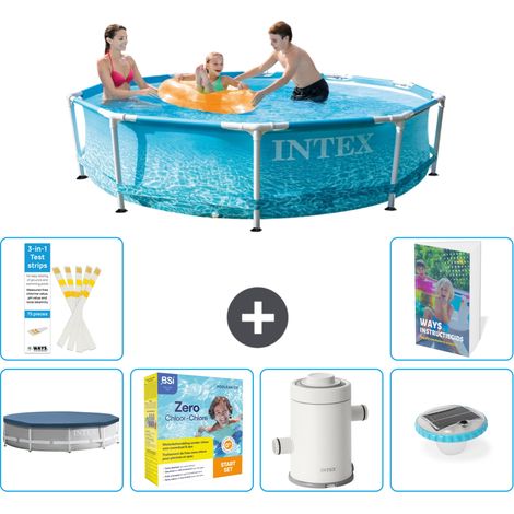 Frame Pool Rund - 305x76 cm - 7-teilig S32