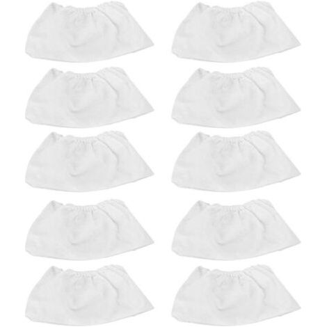 Bolsas recolectoras de polvo de uñas, 2 tipos, herramienta de aspiradora no tejida para la eliminación de suciedad (10 unidades)