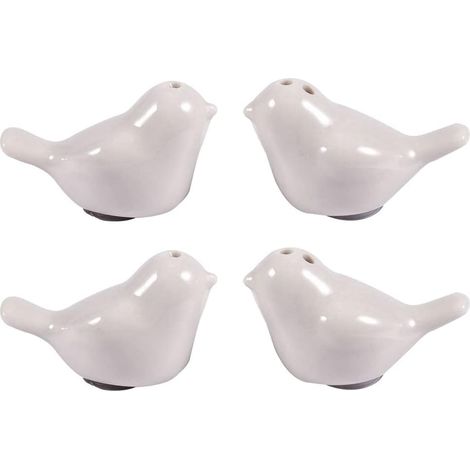 Birds ceramic salt and pepper shaker set of 2 color