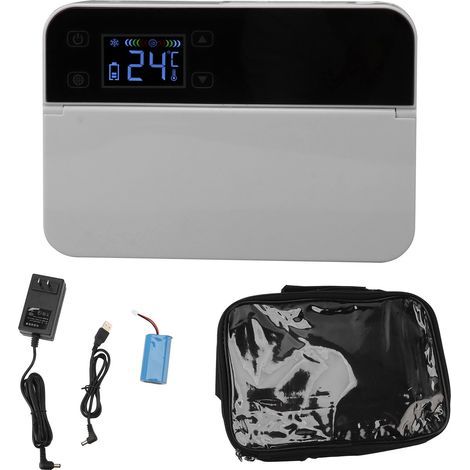 Glacière à Insuline Rechargeable - Boîtier de Stockage Électrique pour Voyage, Intérieur et Extérieur (1/5)