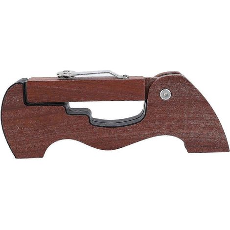 Support de guitare pliable en bois réglable en forme de A pour guitares acoustiques, électriques et ukulélés (1/5)