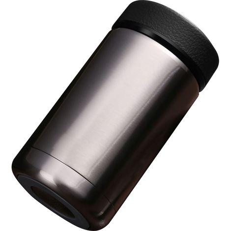 380 ml Edelstahl-Isolierflasche – Ideal für Studenten, Sportler und Camping – Farbe: Stahl (1/5)