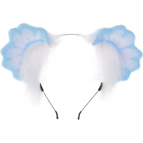 Serre-tête oreilles de chaton pour filles - Accessoires pour cosplay - Oreilles de bête - Fourrure pour bal masqué - Halloween - Cosplay (1/5)