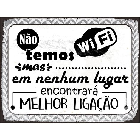 Signes Grimalt Placa De Metal Adorno Pared  Adorno Pared Portugues Placas Metal Blanco 1x33x25cm 30349