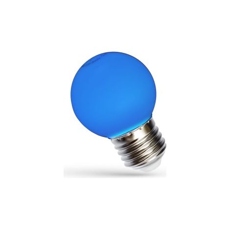 Spectrum - Ampoule LED E27  1W - Angle 270u00b0 - Bleu - 20lm - Ru00e9f : WOJ+11797