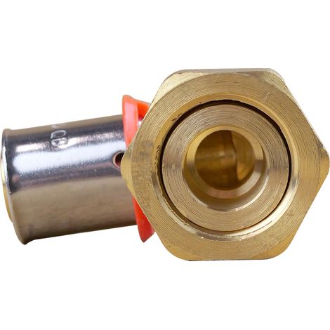 Coude PER à sertir Ø16x1,5 - Femelle écrou Libre 1/2" (15/21) - IBP Bänninger (1/3)