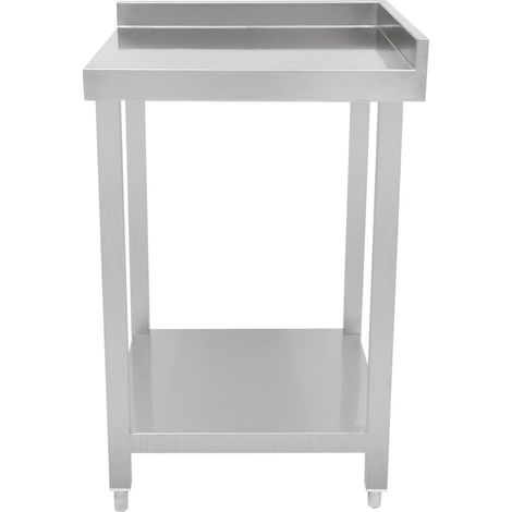 Unidad Modular de Esquina en Acero Inoxidable – Diseño Compacto con Almacenamiento de 2 Niveles, Pies Ajustables y Conectividad Modular – Ideal para Bares y Estaciones de Coctelería