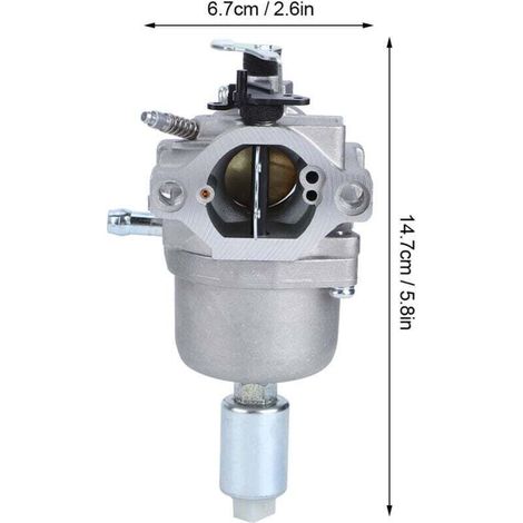 Carburateur de remplacement pour tondeuse à gazon - Compatible Briggs & Stratton 795873 Nikki 697203 - pour moteurs de jardin (1/3)