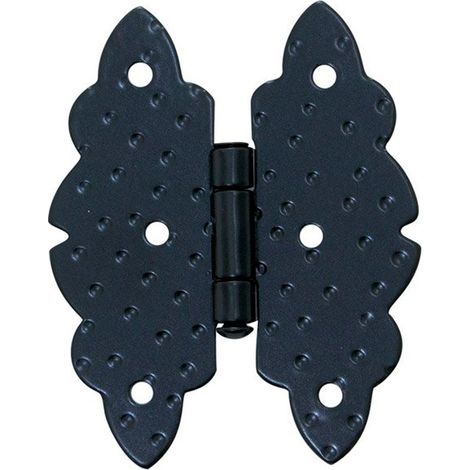 Charnières Papillon Noires R.60P - Charnière Papillon Décorative R/60 (1/4)