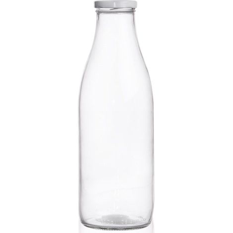 Milchflasche aus Glas 1 l (1/5)