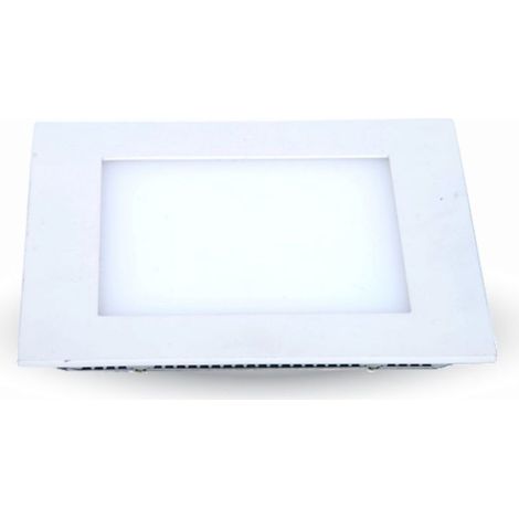Mini panneau LED encastré carré V-TAC 22 W, blanc chaud, sans pilote