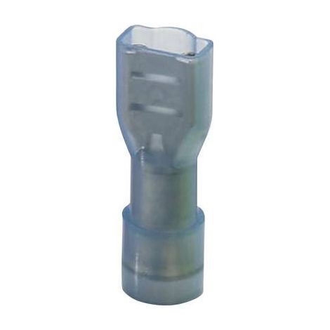 COSSE CLIP 6.3 MM X 0.8 MM PHOENIX CONTACT C-SCFFI 2,5/6,3X0,8 3240547 180 ° ENTIÈREMENT ISOLÉ BLEU 25 PC(S)