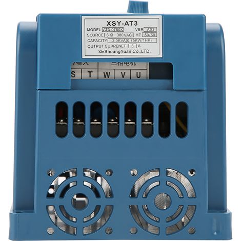 Convertisseur de fréquence triphasé à usage général 0,75 kW 380 V (1/5)