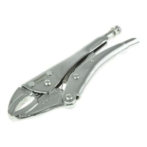 Facom – Pince-étau 190 mm – Ouverture ajustable – Modèle standard à couple élevé avec coupe-fil – Pour espaces confinés
