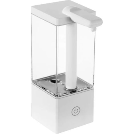 Distributeur de savon automatique rechargeable à capteur, sans contact, pour la cuisine, la salle de bain, le gel hydroalcoolique, le shampoing et la douche. (1/5)