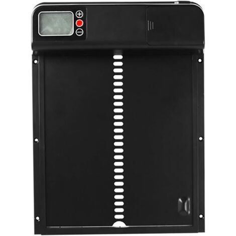 1 - Porte Poulailler Automatique - Trappe Aluminium - Minuterie LED Anti-Pincement - Pour Poules Et Canards - Argent - 32,8x24,3cm (1/5)