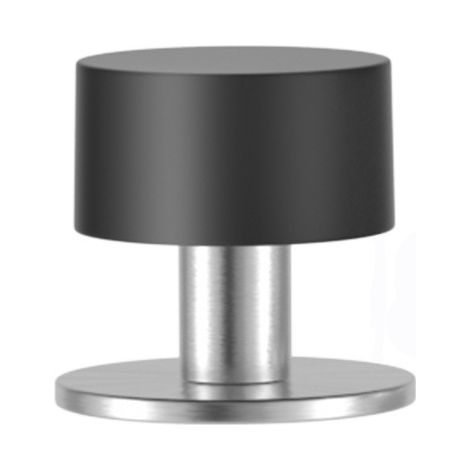 Butée Porte Adhésive Acier Inox 40mm (1/5)