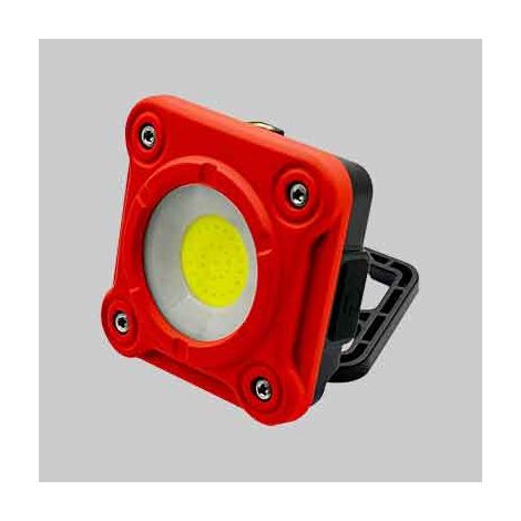 PROIETTORE A LED PORTATILE RICARICABILE MINI 'IR824' 10 W - 1000Lm - 6000K - VELAMP