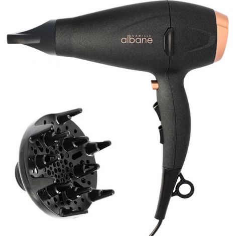 Sèche cheveux Camille Albane Pro ionique 2200 W Noir