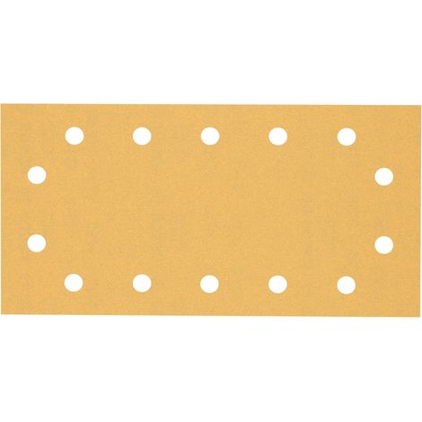 Bosch EXPERT C470 Schleifpapier für Schwingschleifer, 115 x 230 mm, 14 Löcher, K 120 (1/5)