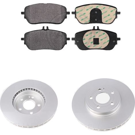 KIT FRENI ANTERIORI compatibile con MERCEDES-BENZ CLA/SHOOTING BRAKE (X118) - DISCHI + PASTIGLIE OEM: P 50 146 , P 50 152 / 18783 /SOSTITUZIONE DIRETTA/BASSA POLVERE/SILENZIOSO (1/5)