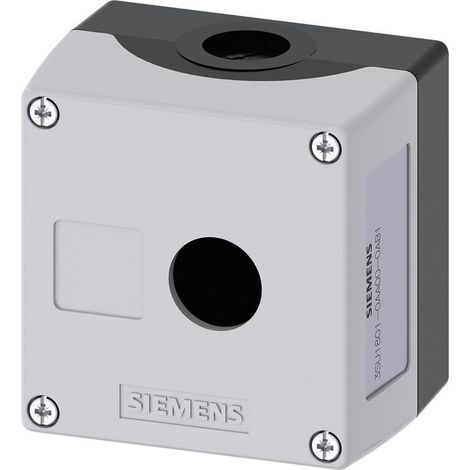 Siemens Gehäuse für Befehlsgeräte, 22 mm, rund 3SU1801-0AA00-0AB1 (1/5)