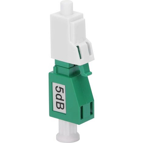 Adaptateur Fibre Optique LC/APC‑5DBLC Connecteur Monomode Convertisseur Optique, Raccord Femelle-Femelle (1/5)