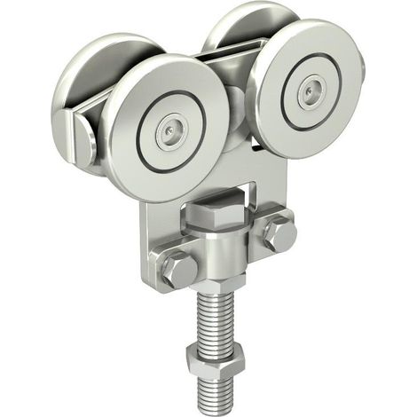 Mantion 2265A supporti a rulli in acciaio confezione da 2
