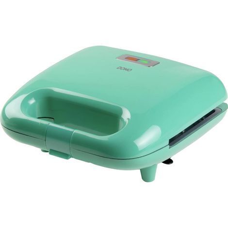 DOMO Snack Party Piastra per sandwich Rivestimento antiaderente, Spia luminosa Verde (1/5)