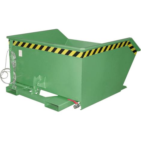 Bauer Südlohn conteneur à copeaux SGU 75, verni, vert réséda (1/2)