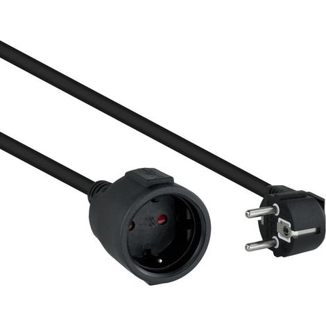 Cable alargador NANOCABLE 10.22.0605-BK (5 m) (1/3)