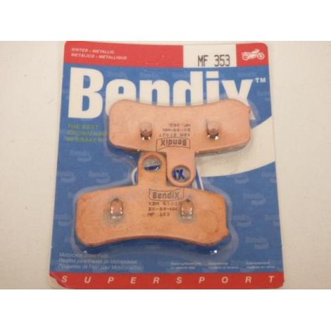 Plaquette de frein Bendix pour Moto Harley Davidson 1584 FXST (1/2)