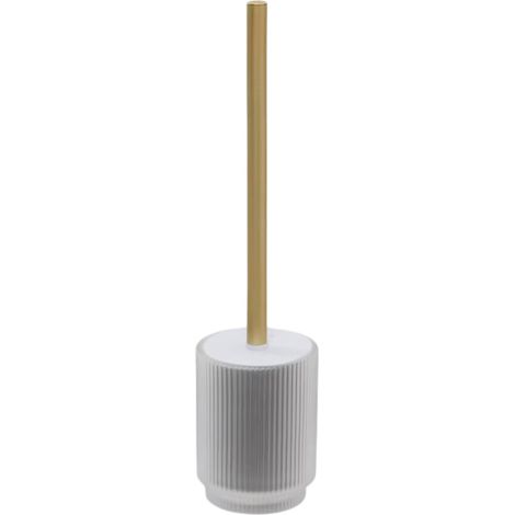 Brosse WC en Verre "Solis" 38cm Transparent (1/4)