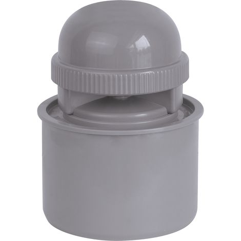 Airfit Rohrbelüfter PP, für Abflussrohr, grau DN75, 57075RB