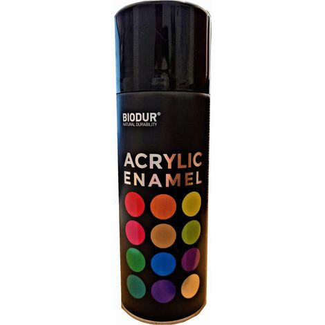 Acrílico En.biodur (400 ml) - 9005 Negro / Negro brillante (1/5)