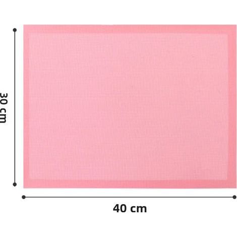 Antihaftbeschichtete, perforierte Silikon-Backmatte (40 x 30 cm) für Kekse, Brot, Kuchen und Mandeln – umweltfreundliches Backutensil (1/5)