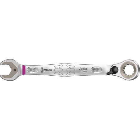 Wera Joker Switch llave combinada de carraca con boca y anillo, en pulgadas, reversible - 9/16"x187 - 020079 (1/5)