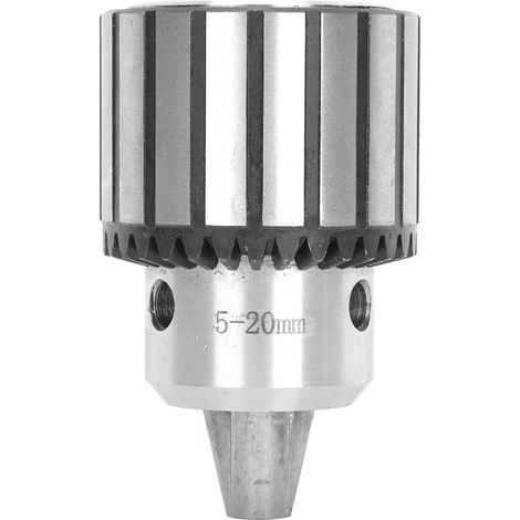 Mandrin de perçage B22 robuste 5-20mm pour perceuse à colonne, tour CNC et travaux métalliques (1/5)