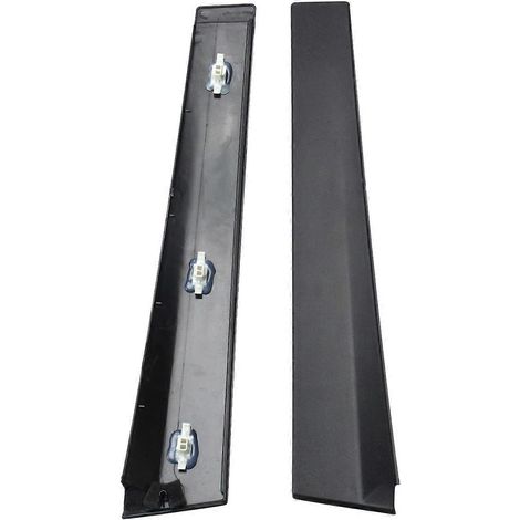 Garniture de Montant B de Portière pour Fiesta 2001-2008 Côté Droit - Protection Anti-Rayures, Moulure Latérale, Finition Noir (1/5)